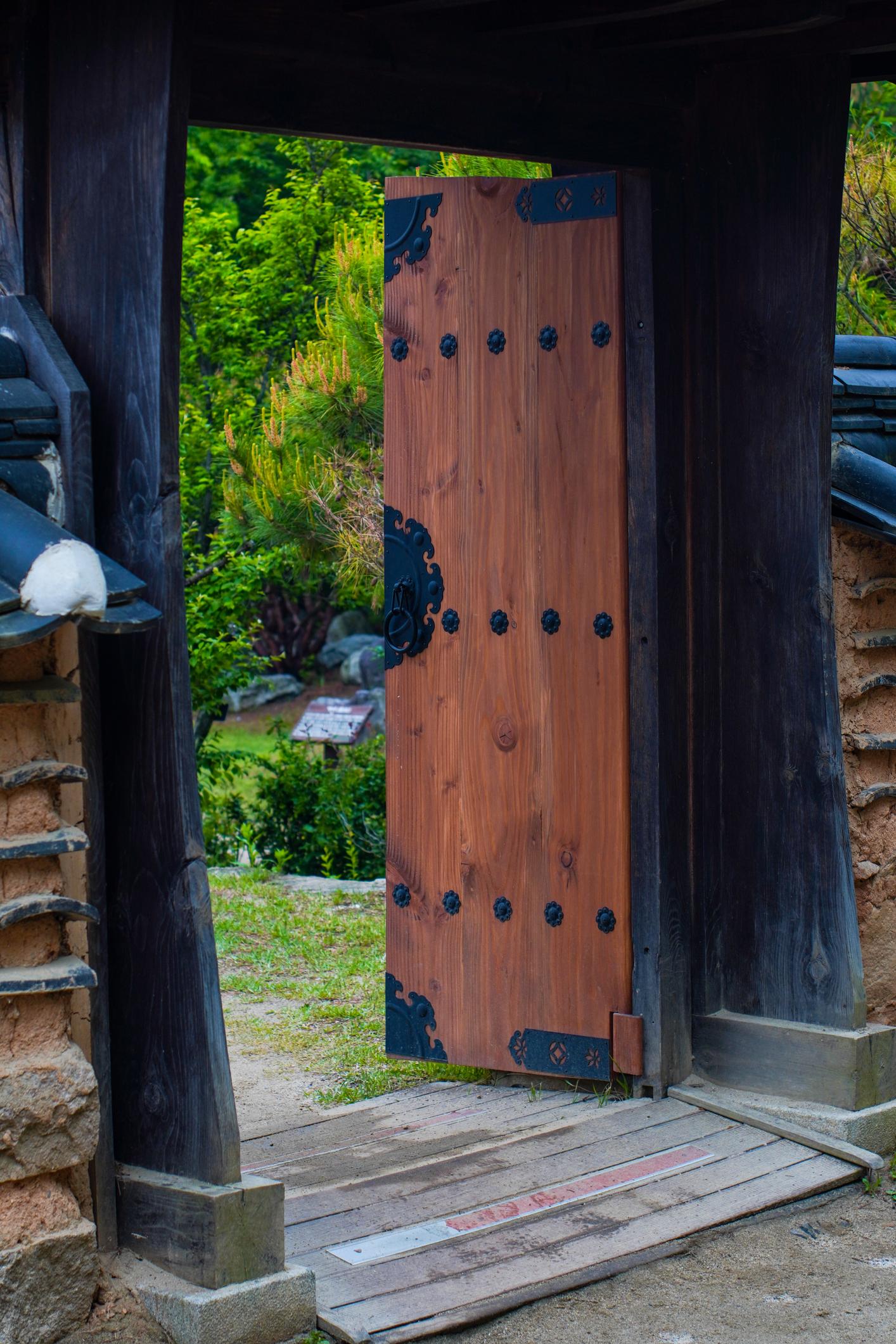 Traditional Korean Gate